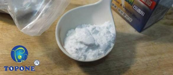 Mezclar bicarbonato de sodio y azúcar.