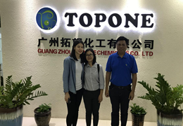 Bienvenidos clientes de Myanmar visitan la empresa TOPONE