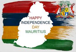 Feliz Día de la Independencia de Mauricio.