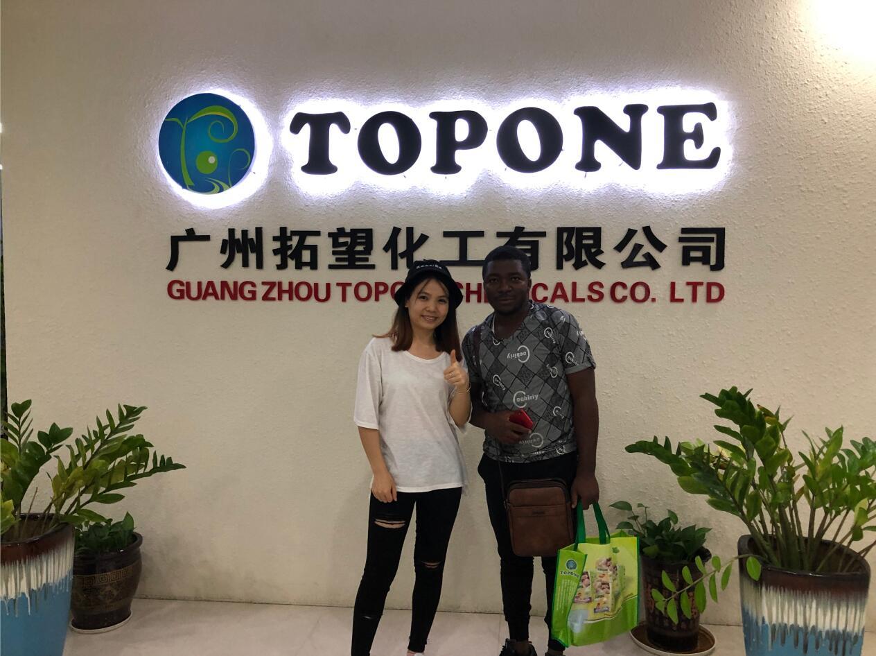 Bienvenido cliente de Nigeria Visite la empresa TOPONE