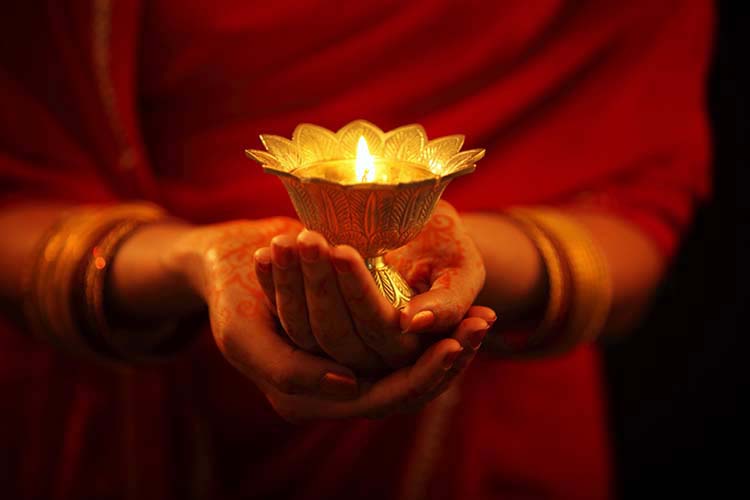 Felicitaciones por el 27 de octubre de 2019, año del Diwali indio por adelantado