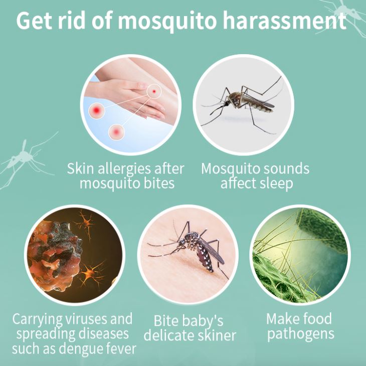 Bobinas repelentes de mosquitos resistentes al humo micro y bobinas cazadoras de mosquitos para uso en exteriores