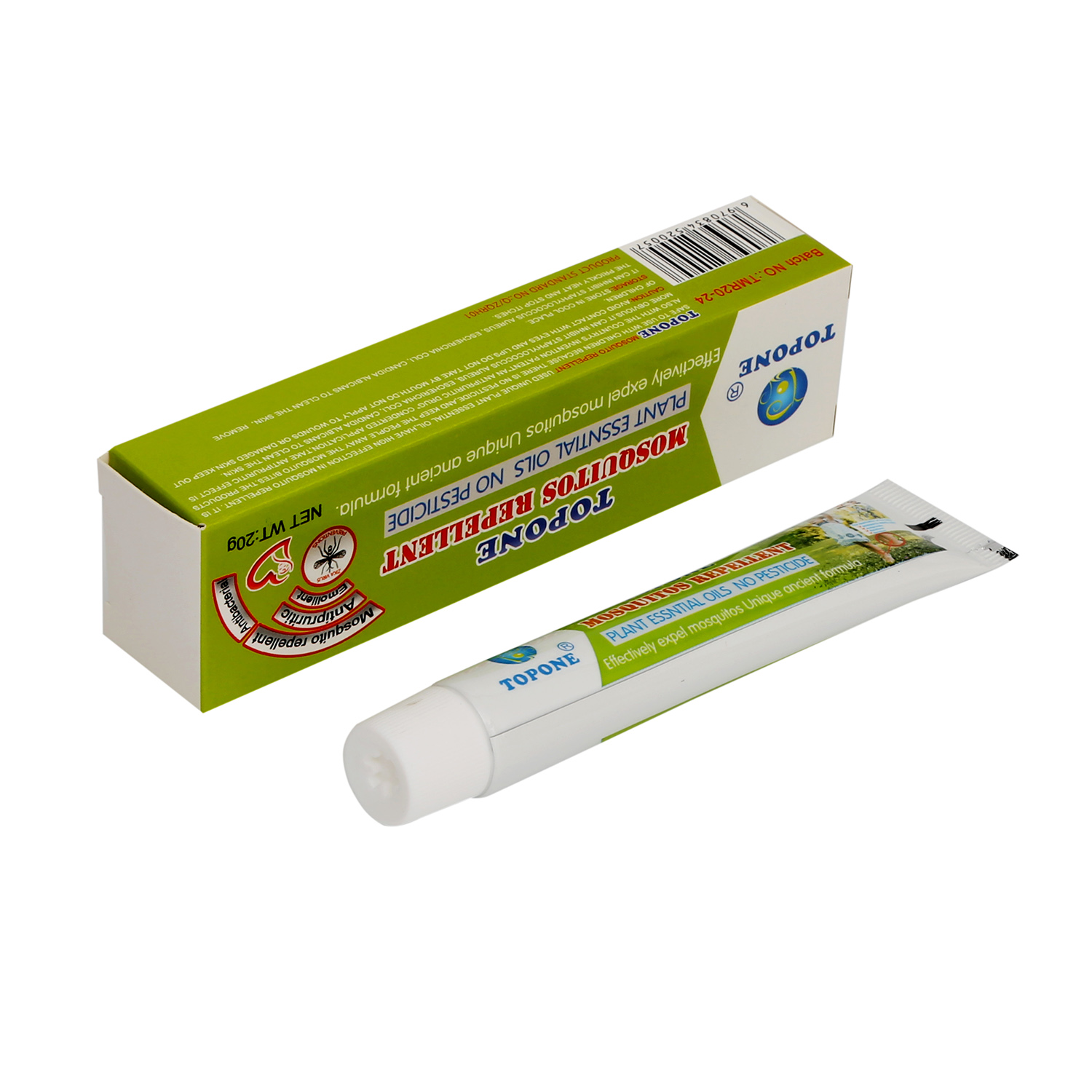 Crema repelente de mosquitos para bebés